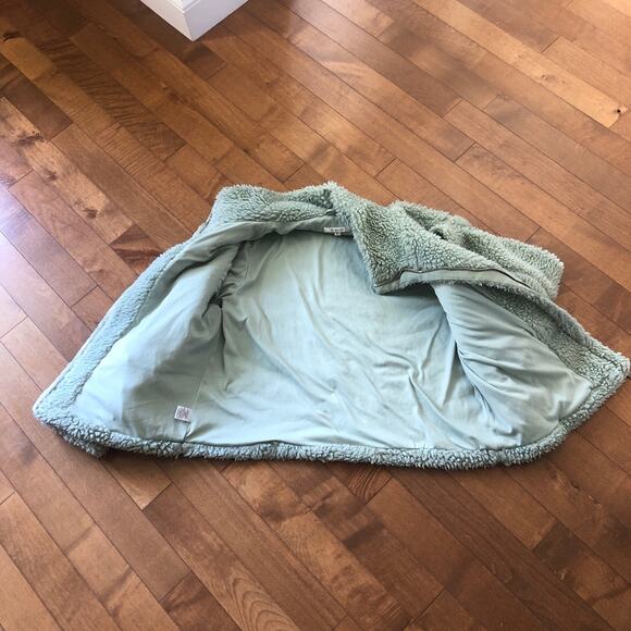 PacSun Daisy Street Sherpa Teddy Jacket size M/L - Picture 9 of 13